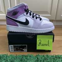 Jordan 1 Mid Barely Grape (GS)