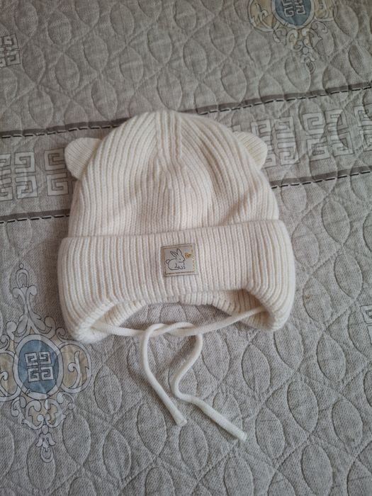 Теплые детские  шапочки