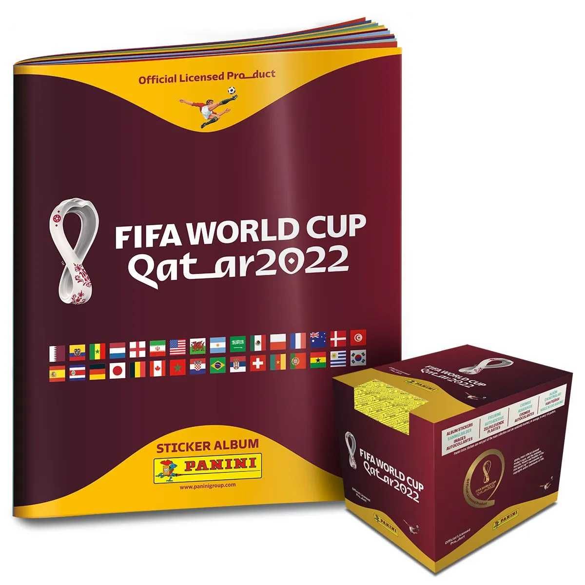 Panini World Cup 2022 - Qatar - Portocaliu - Stickere la bucata