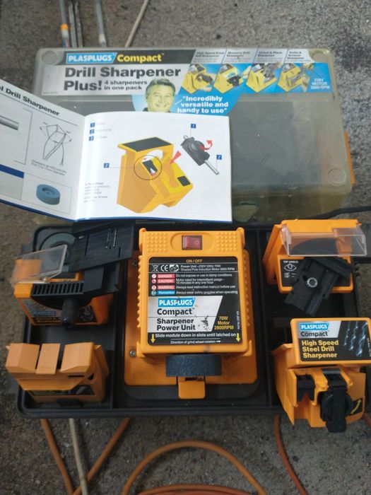 Уред за заточване на бургии ,длета,ножове и ножици