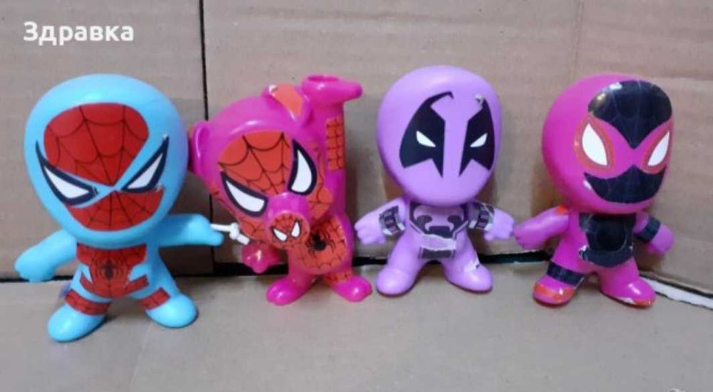 Играчки Spider-Man от Макдоналдс  / Mcdonalds