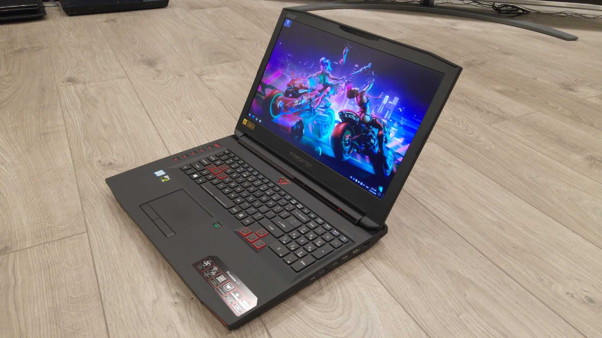 laptop gaming Acer Predator 17,3" ,intel core i7- video 8 GB nvidia