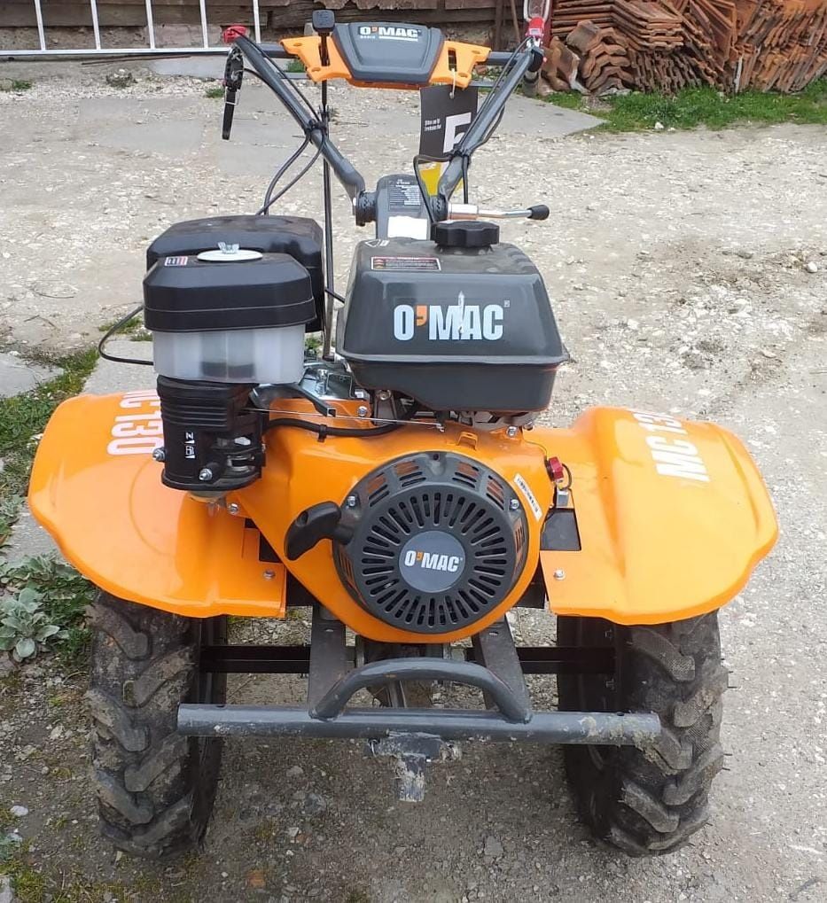 Motocultor OMAC MC 130, benzina, 9.6 kW, 13 CP + accesorii,aproape nou