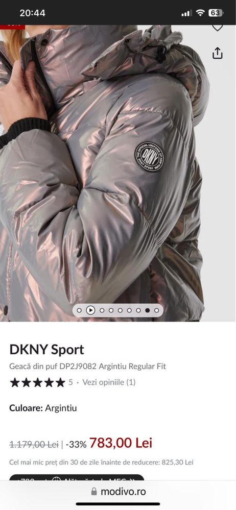 Geacă superbă de primavara , damă , DKNY