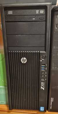 Геймърски HP z420 Intel 8c/16, 128GB RAM 256GB SSD RX 570 4GB