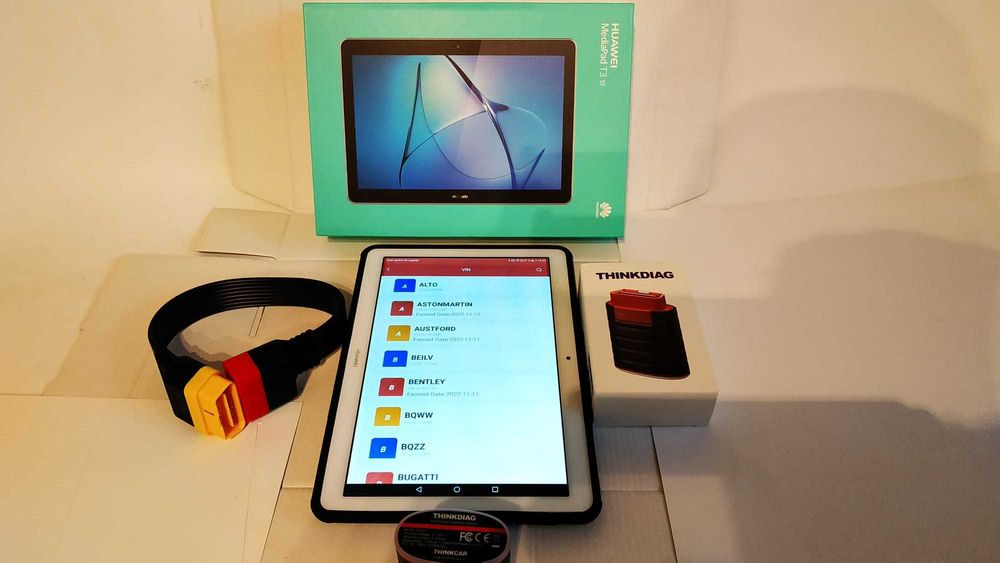 Kit Interfata Auto Launch Thinkdiag +Tableta Huawei 2 ani update