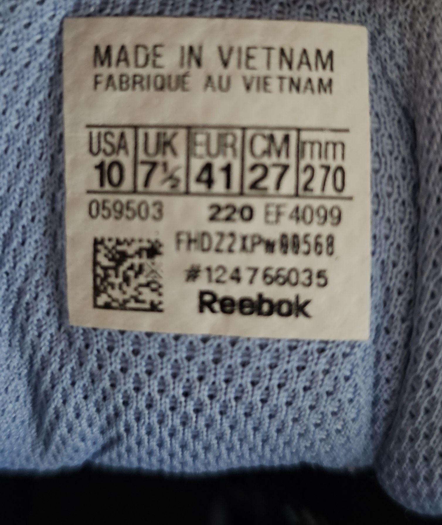 Reebok Gore Tex номер 42