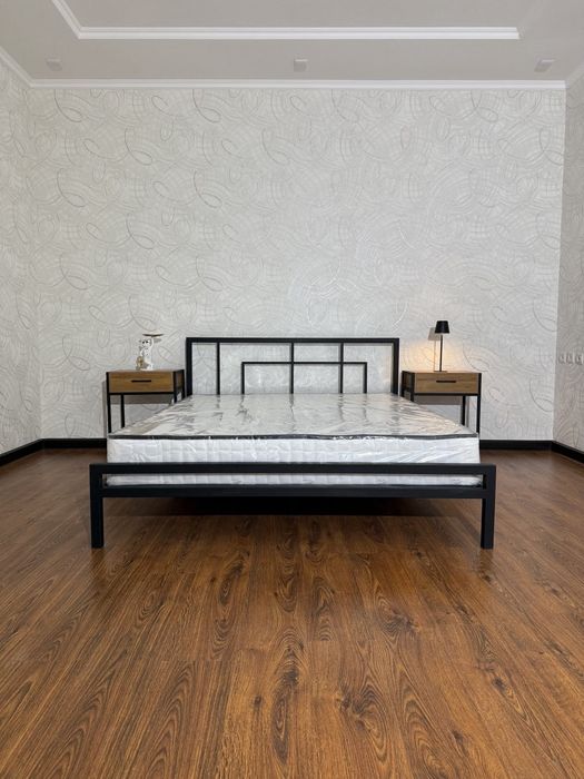 Двухспальная кровать,  кровать, kravat, divan loft uslubidagi mebellar