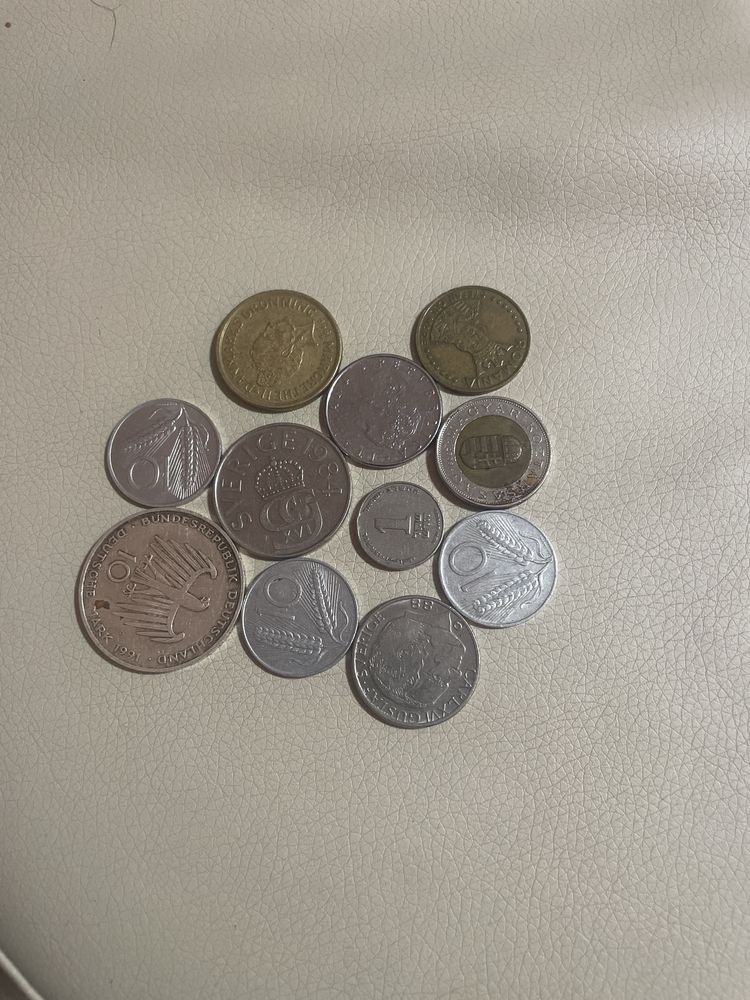 Monede vechi pentru colectionari  doar ches
