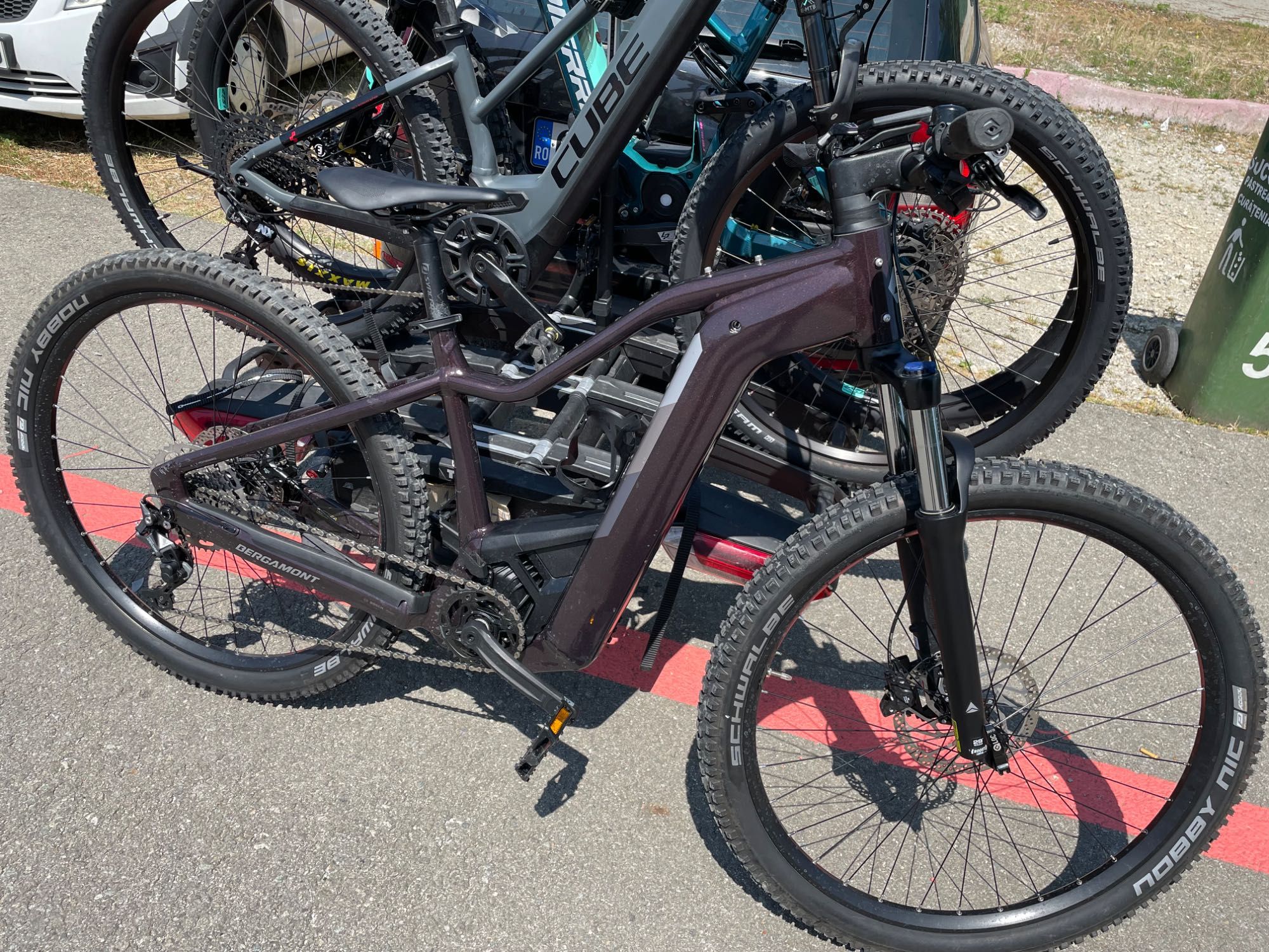 Bicicletă electrică Bergamont, Bosch CX Smart