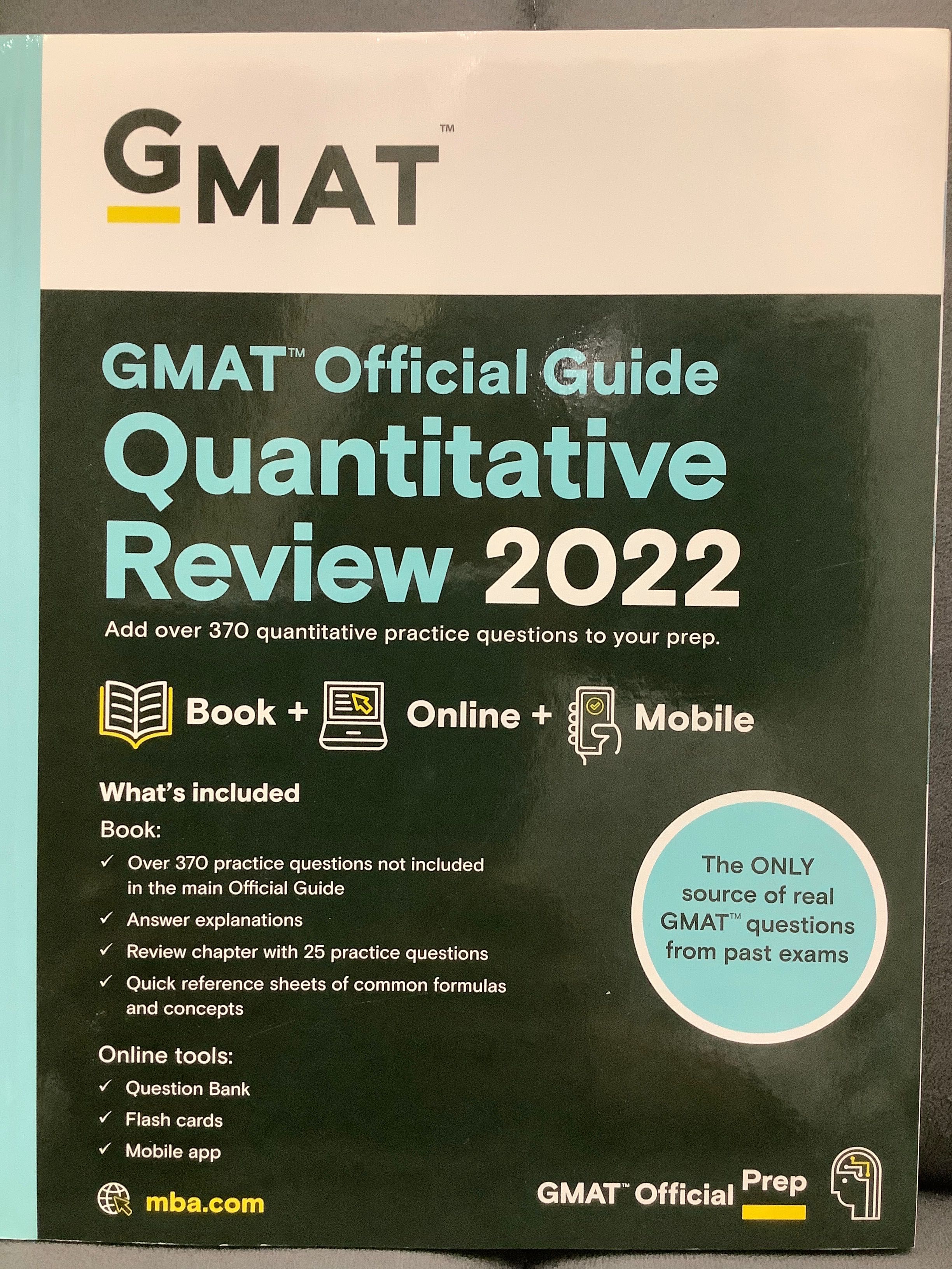 GMAT Official Guide 2022 + Manhattan Prep
