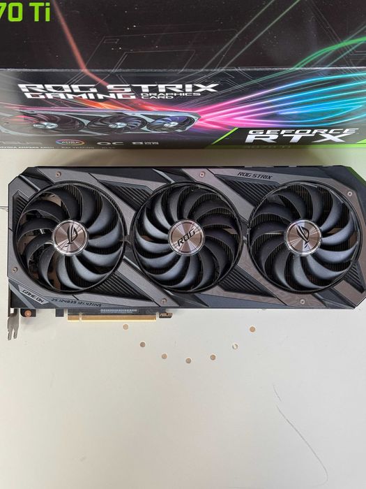 Видеокарта ASUS ROG Strix GeForce® RTX™ 3070 Ti OC, 8GB GDDR6X