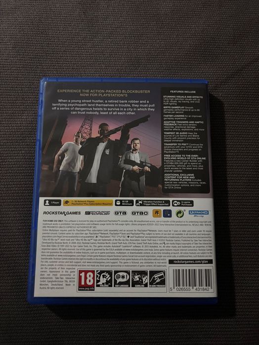 Игра GTA 5 за PS5