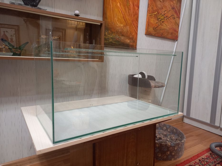 Новый аквариум 85 литров, 6мм стекло