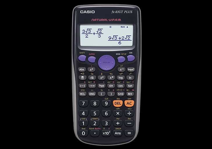 Калкулатои CASIO fx-83GT PLUS UPAM - TI 36 X SOLAR - CASIO fx-83 ES