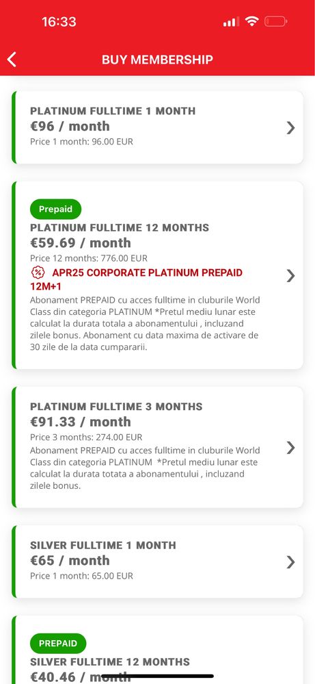 Voucher cupon Reducere Worldclass achizitionare abonament pret redus