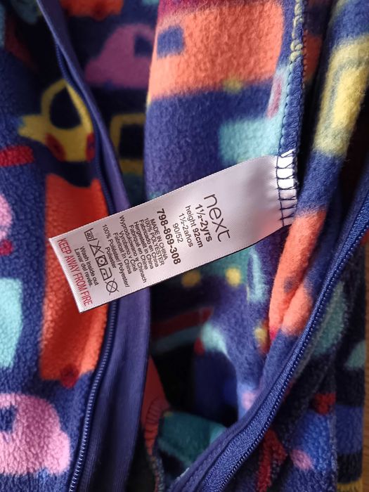 Поларен ромпър Next, 92 см.