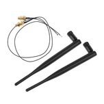 Set antene WIFI 2x6dBi 2.4G 5GHz Dual Band IPEX MHF4 MHF1-MHF2 U.fl