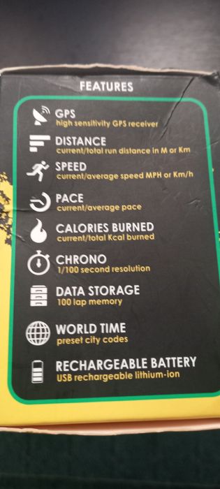 Ceas Soleus Gps digital running watch