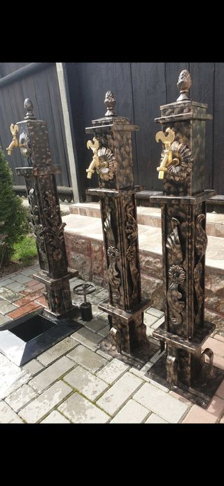 Cișmele din fier forjat, model unicat