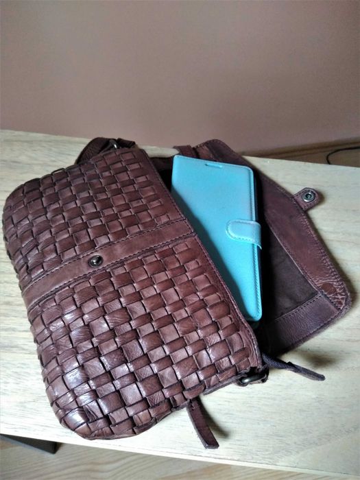 Geanta din piele naturala Gianni Conti, Italia