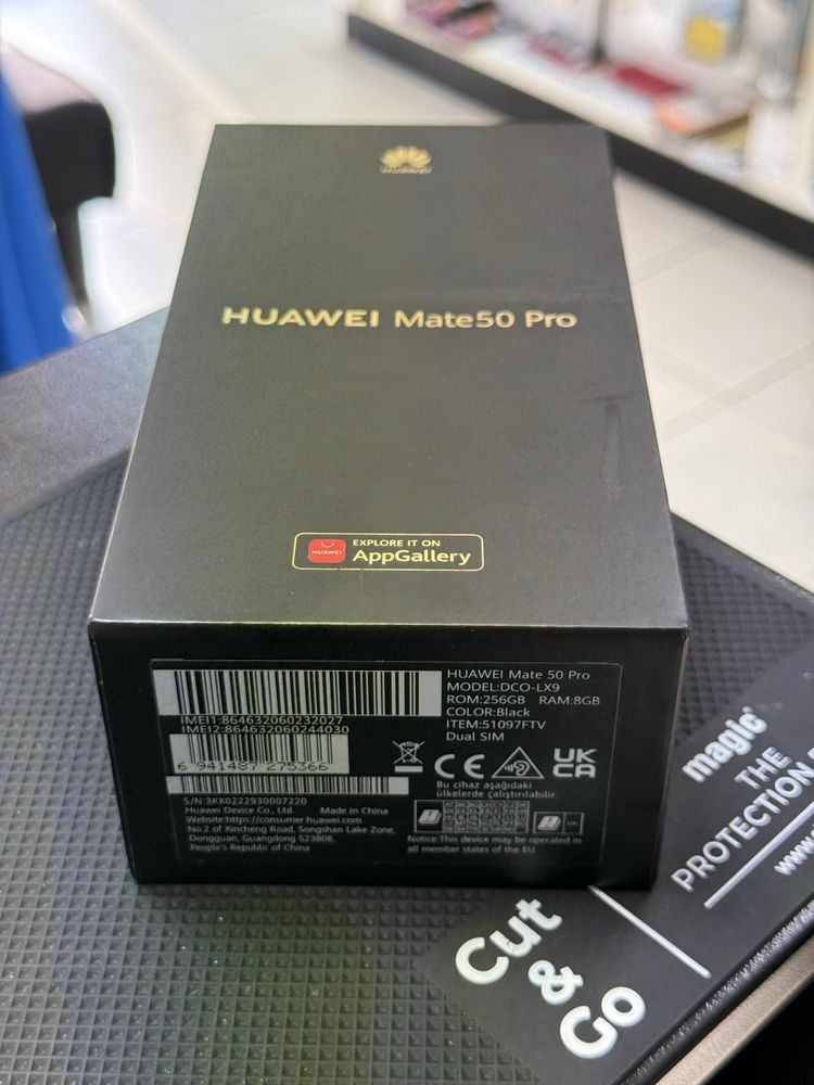 Huawei Mate 50 Pro,Black,256GB *ЧистоНов*