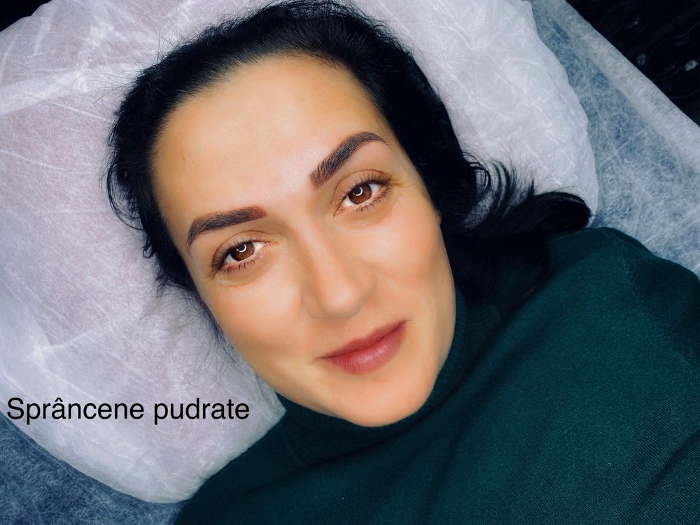 Micropigmentare: sprâncene pudrate, buze, ochi - eyeliner