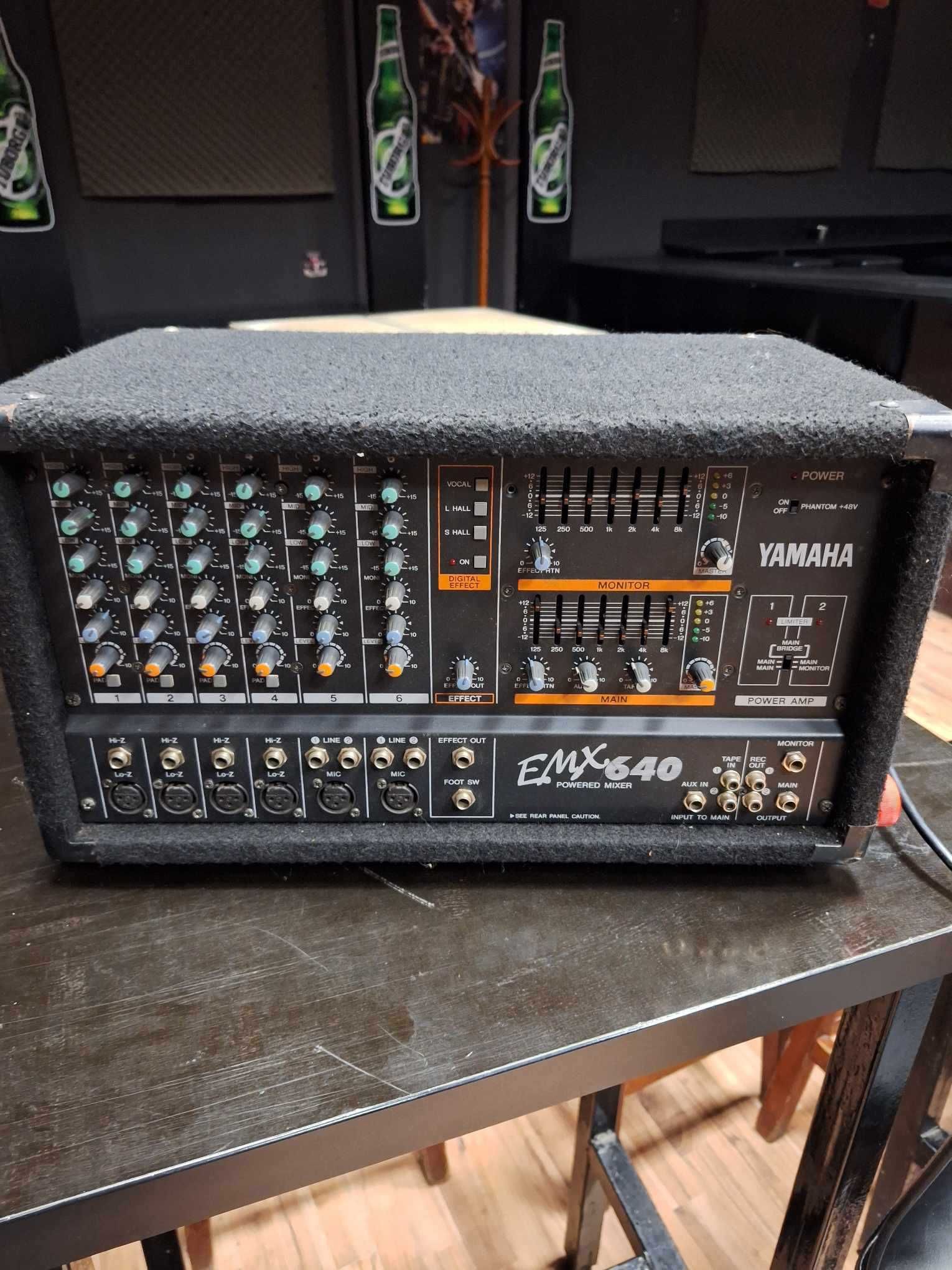 Yamaha EMX 640 активен миксер