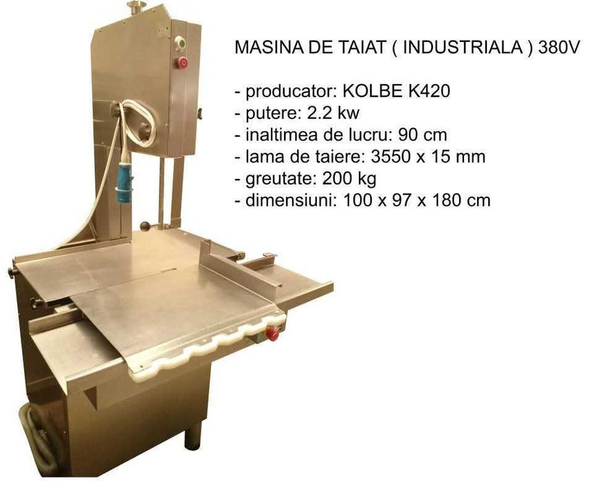 UTILAJE procesare carne