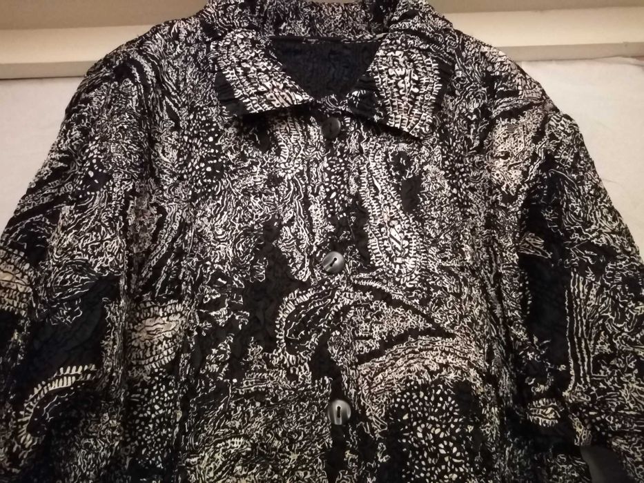 Compleu din matase vegetala creponata