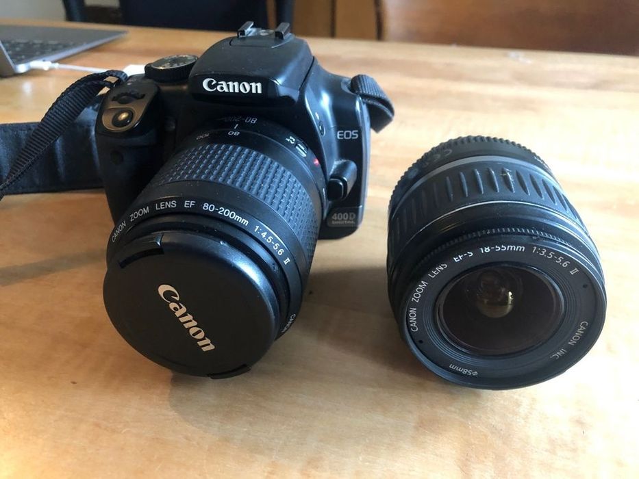 Canon EOS 400d с два варио обектива. Промоция - 15 %