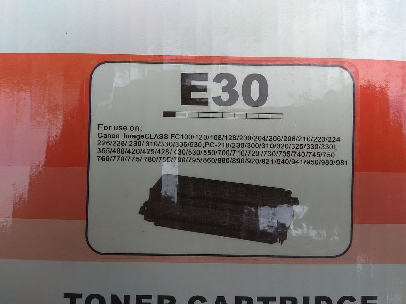 Продам картриджи E30 для принтеров Canon. Новые, по 6000 тг.