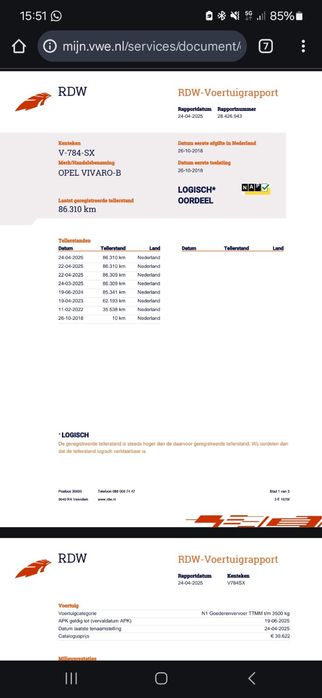 Vand Opel Vivaro Renault Trafic L1H2