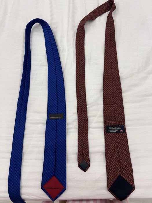 Гастуки brook brother и enrico marineli