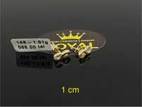 Bijuteria Royal CB : Cercei dama aur 14k 1,31gr
