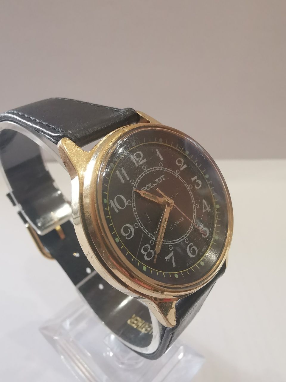 Позлатен часовник Poljot Звънец