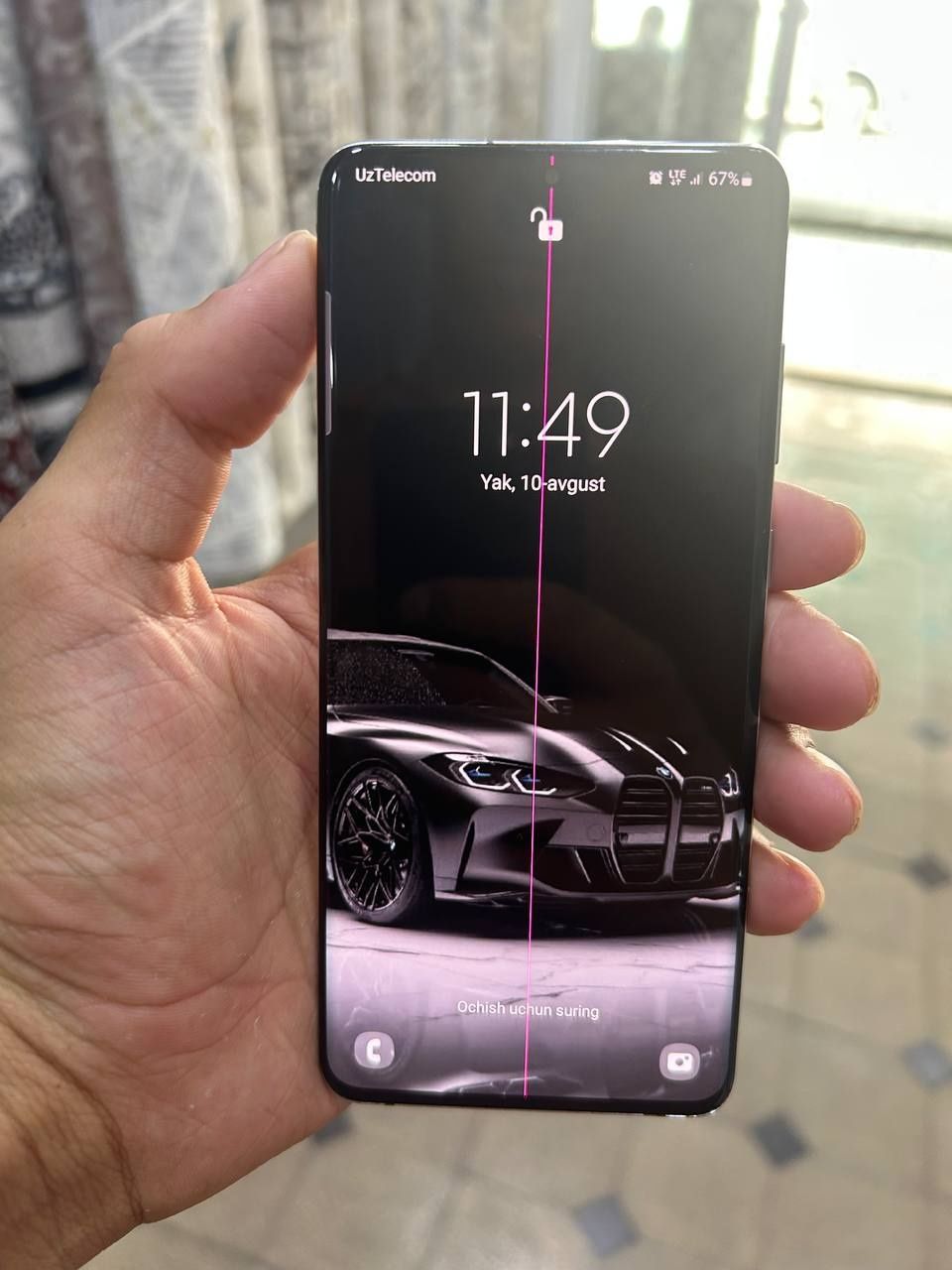 Samsung s 20 + 5G holati ideal