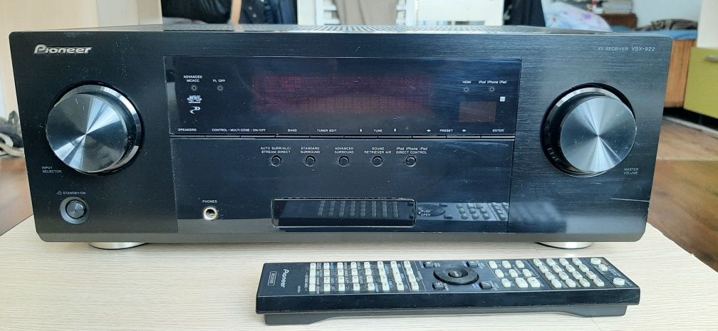 7-канален AV ресийвър Pioneer VSX-922.