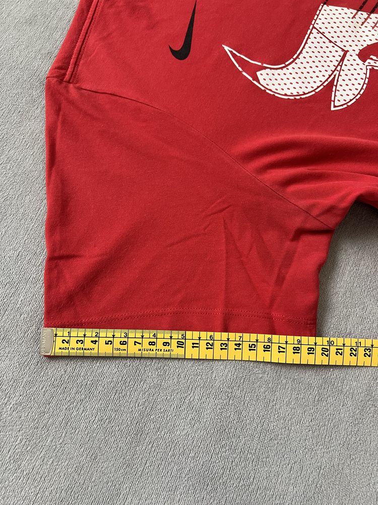 Nike Chicago Bulls Shirt M Mens DRI-FIT Red тениска