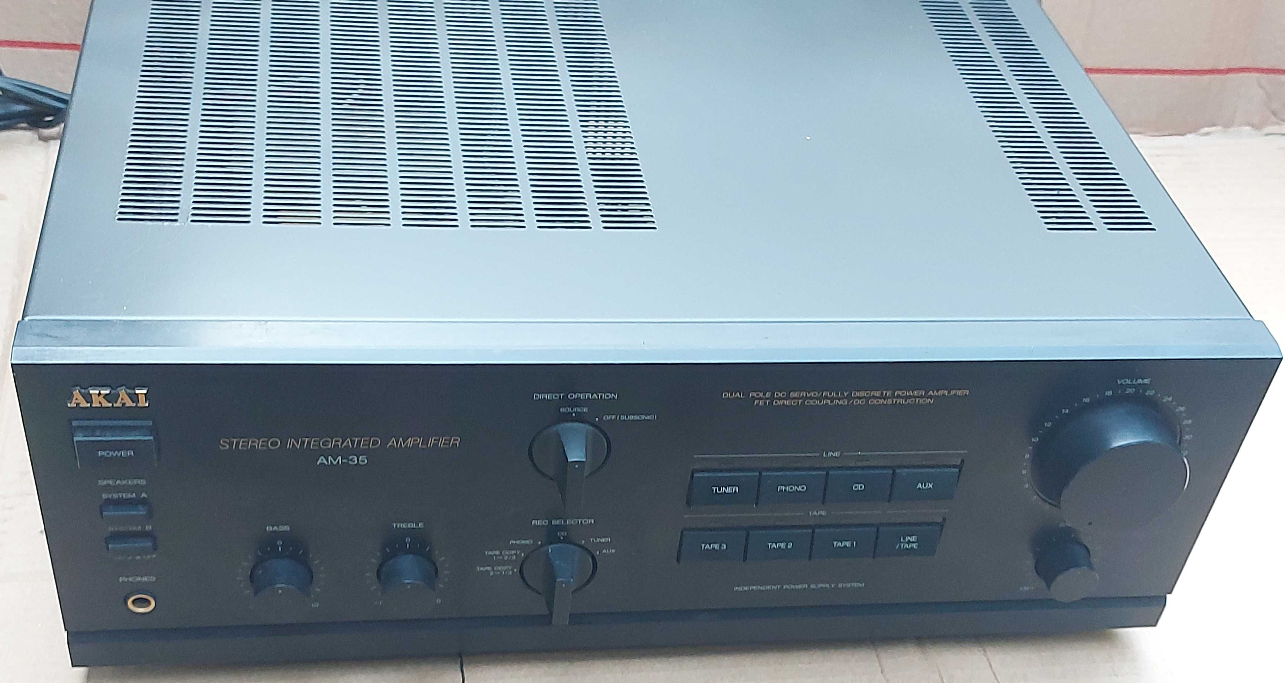 Akai AM-35 Stereo Integrated Amplifier 2X90W/4Ohm