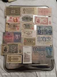 Ретро Банкноти БГ и Европа и Азия Колекция Интериор Подарък