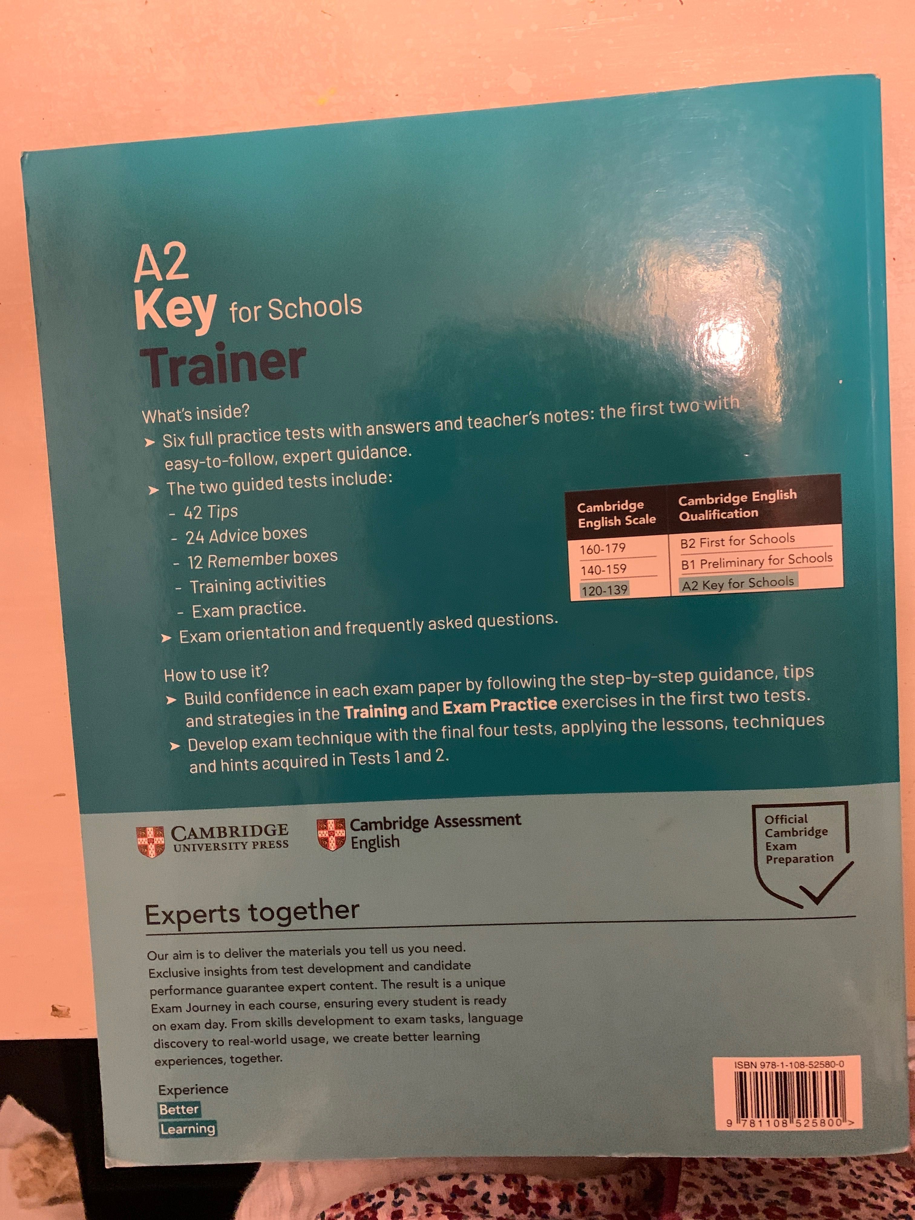 A2 key for Schools Trainer