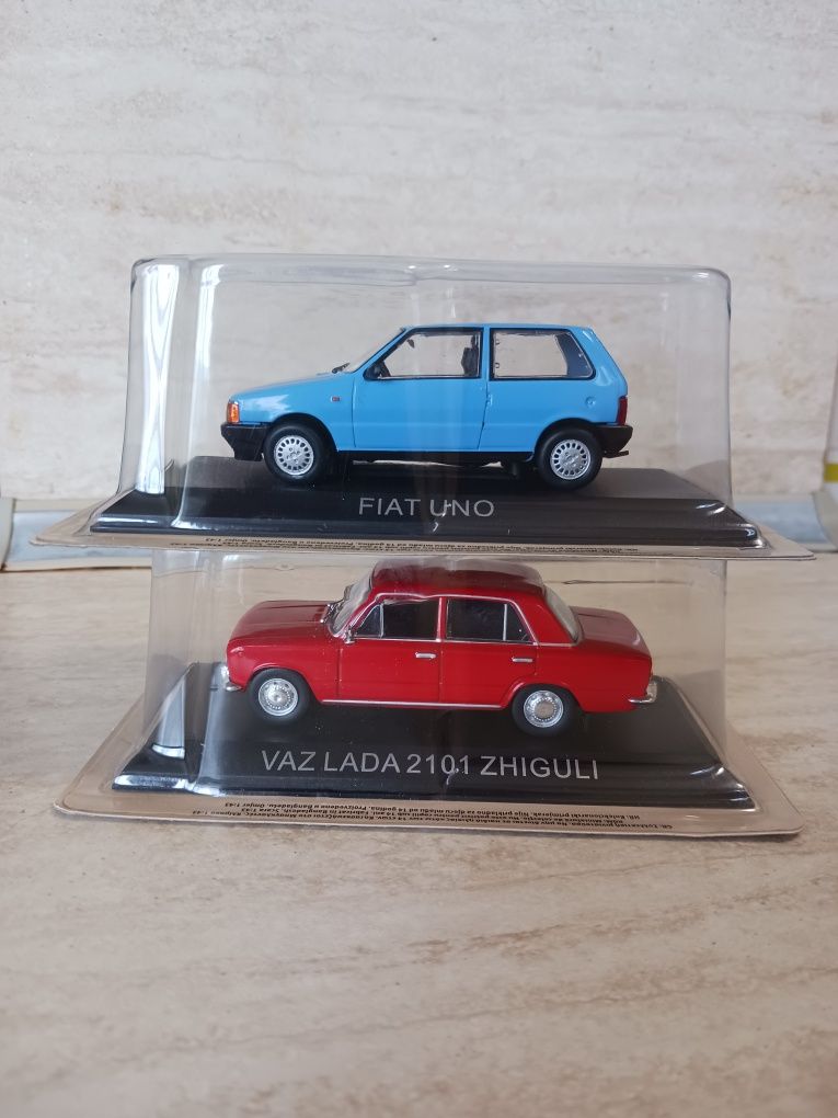 Lada 2101 Fiat Uno 1/43 Deagostini