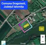 Vand teren intravilan cu ieșire din curte la lac, langa București!