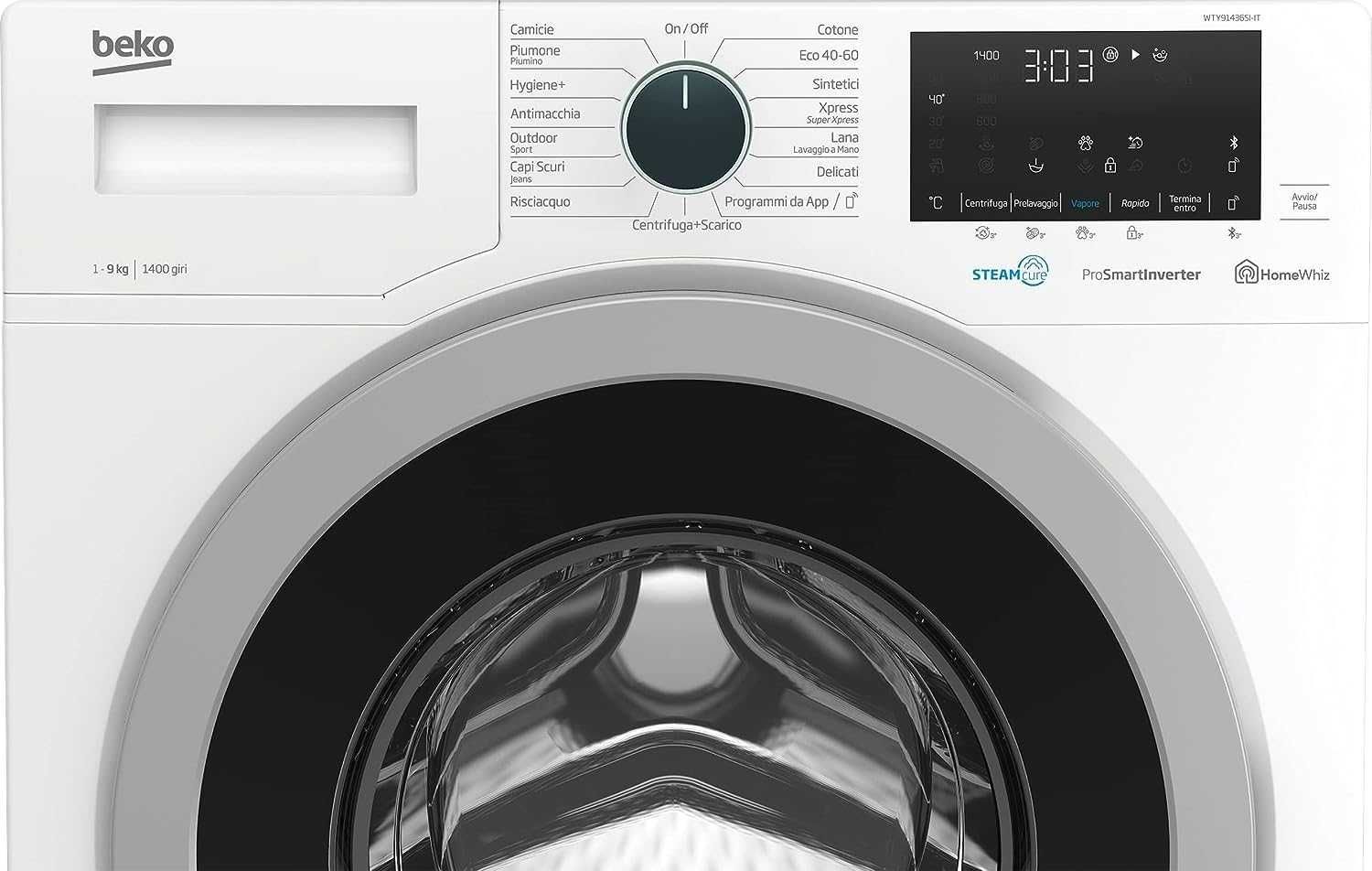 Стандартна пералня Beko MDA WTY91436SI-IT