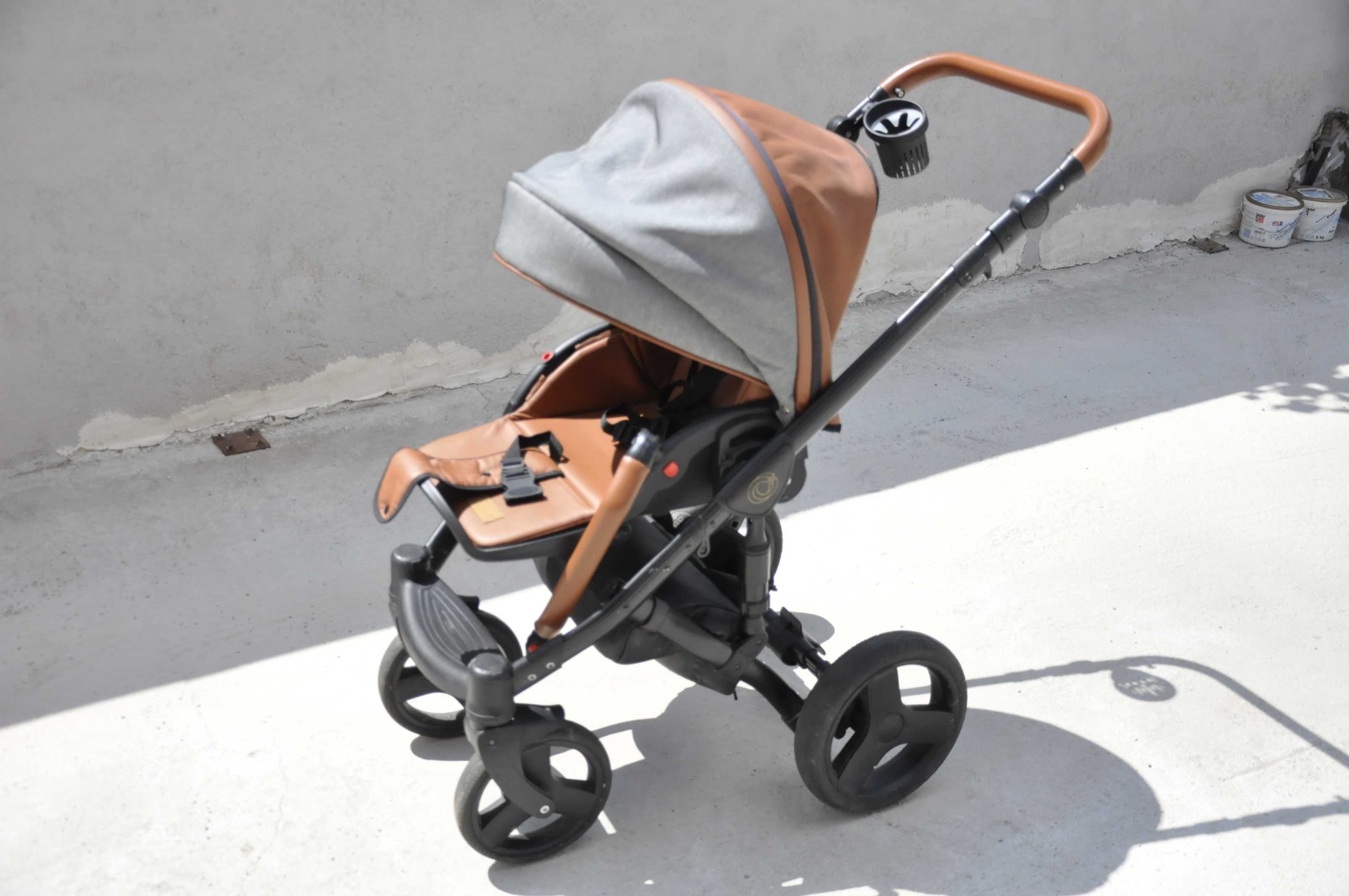 Бебешка Количка 3 в 1 Krausman, Nexxo Orange
