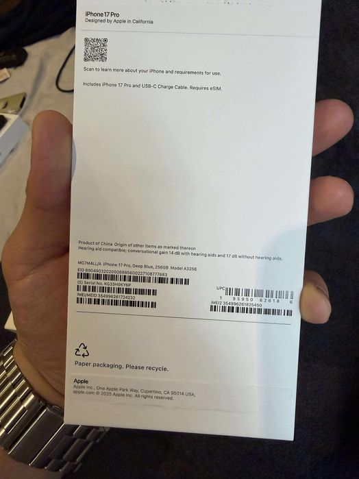 Iphone 17 PRO 256GB НОВ!!!