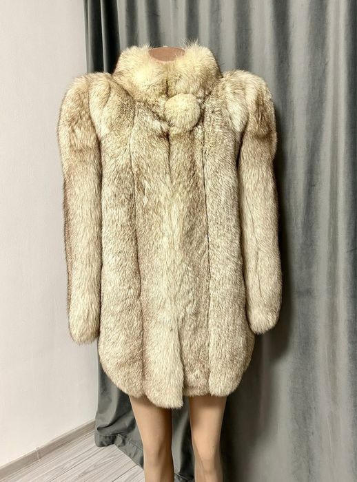 Blana naturala vulpe polara