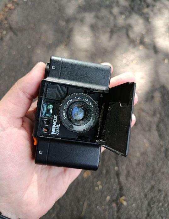Aparat foto Minox 35 ML + bliț Minox MT 35
