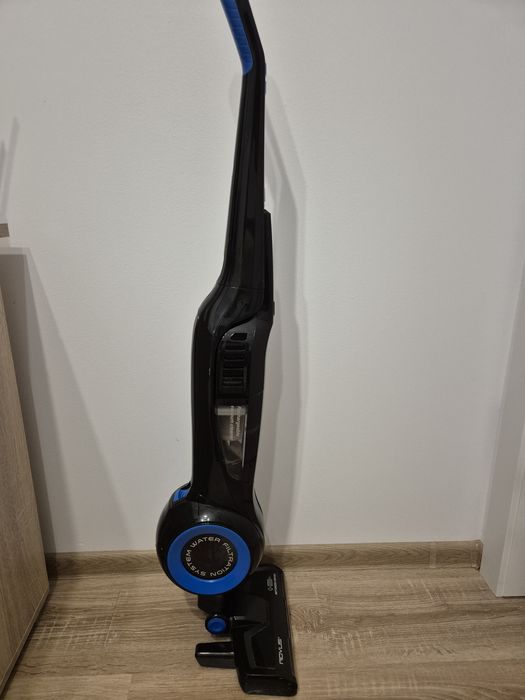Aspirator fără fir Rovus cu filtrare apă + HEPA, perie LED